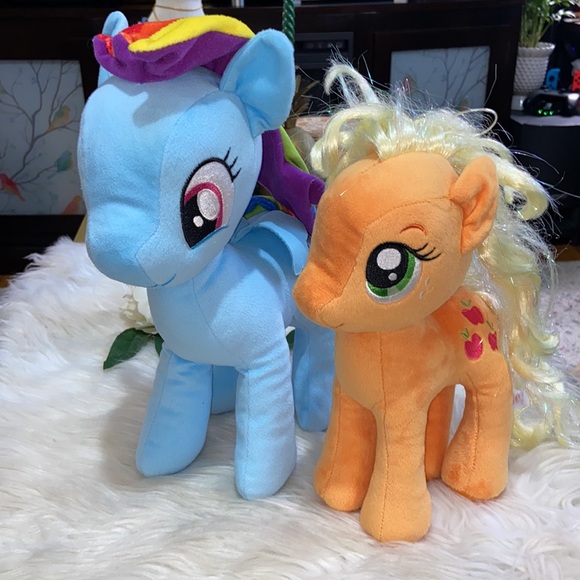 My Little Pony Plushie Toy Bundle Sparkle and Rainbow Dash - Picture 5 of 17
